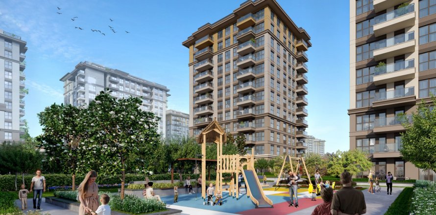 Квартира  3+1 в Кючюкчекмедже, Стамбул, Турция №192888