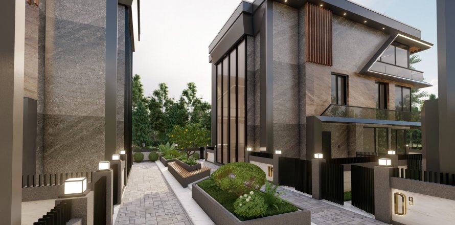 4+1 Villa  i Altintash, Antalya, Tyrkia Nr. 194244