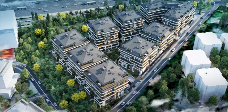 4+1 Lägenhet i Besiktas, Istanbul, istanbul, Turkiet Nr. 194332