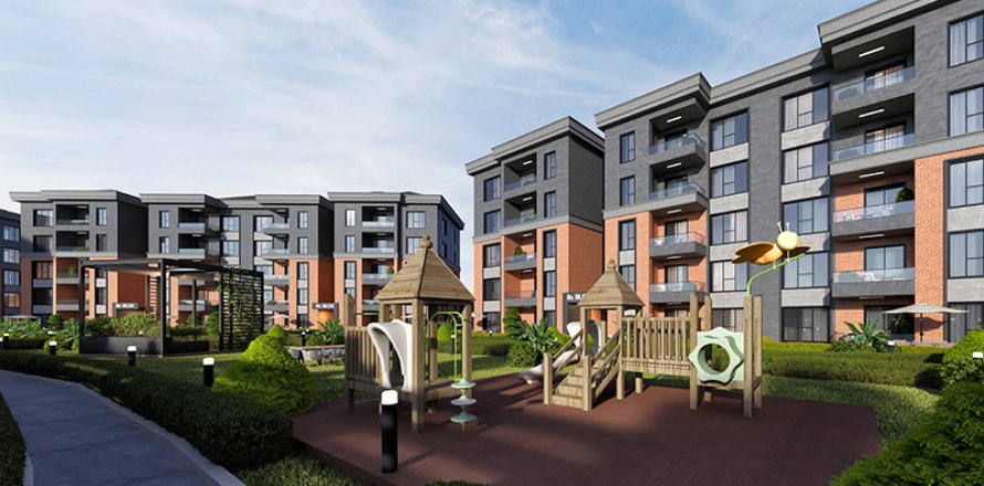 2+1 Lejlighed  i Basaksehir, Istanbul, Tyrkiet Nr. 193800