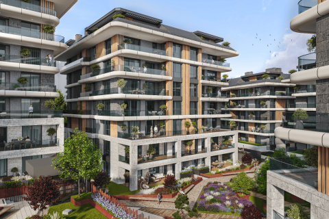 Продажа квартиры  в Стамбуле, Турция 1+1, 64м2, №210392 – фото 12