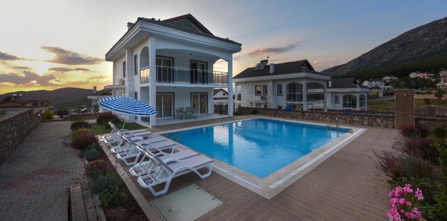 Вилла  3+2 в Олюдениза, Мугла, Турция №193986