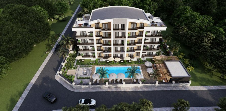 1+1 Lejlighed i Aksu, Antalya, Tyrkiet Nr. 206595