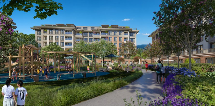 2+1 Lejlighed  i Eyup, Istanbul, Tyrkiet Nr. 193371