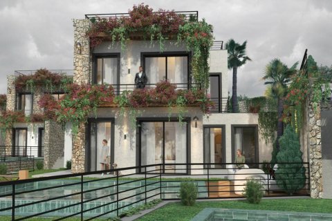 2+1 Villa  i Bodrum, Mugla, Tyrkiet Nr. 194071 - 1