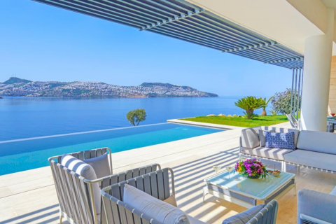 5+1 Villa  i Bodrum, Muratpasa, Tyrkiet Nr. 206590 - 3