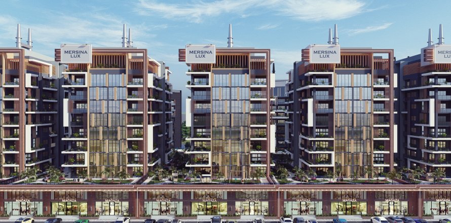 آپارتمان در  Erdemli ، ترکیه 2 خوابه ، 147 متر مربع.  شماره 192882