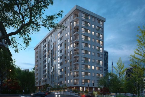 1+1 Lejlighed  i Gaziosmanpasa, Istanbul, Tyrkiet Nr. 206596 - 1