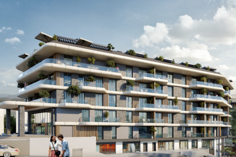 Продажа квартиры  в Стамбуле, Турция 1+1, 64м2, №210392 – фото 3