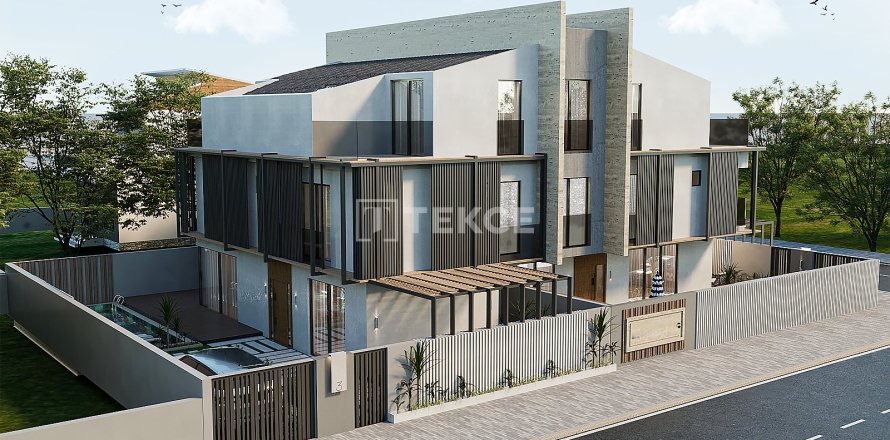 5+1 Villa  i Antalya, Tyrkia Nr. 192465