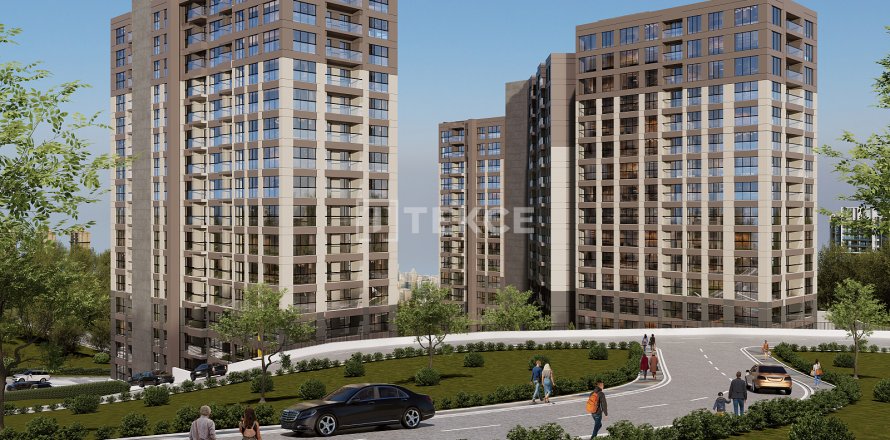 Квартира  1+1 в Стамбуле, Турция №210196