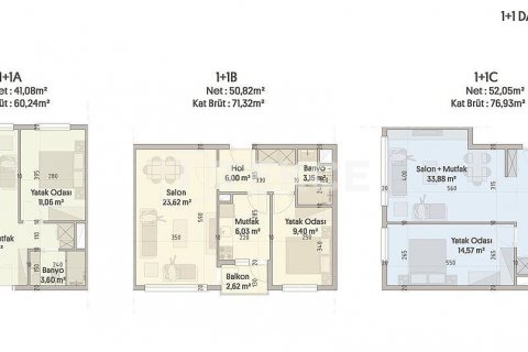 Продажа квартиры  в Стамбуле, Турция 1+1, 60м2, №210196 – фото 12