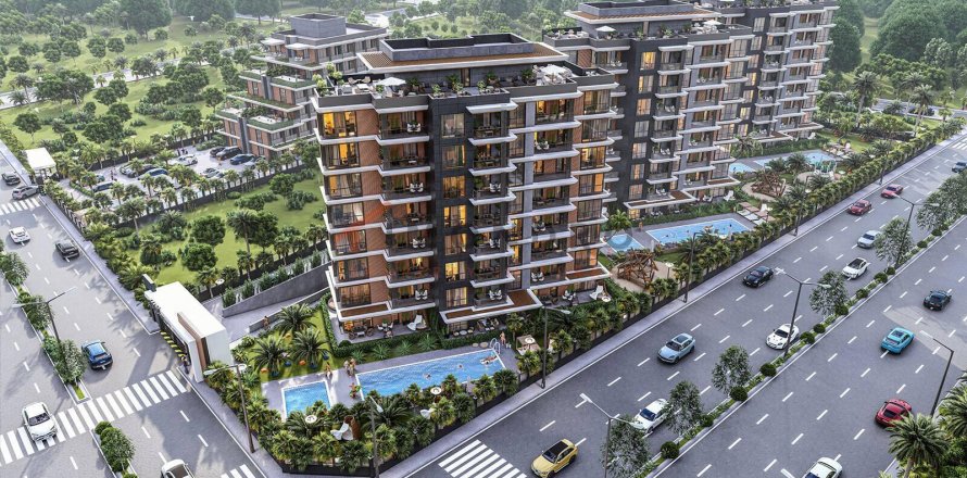 Квартира  2+1 в Аксу, Анталья, Турция №192095