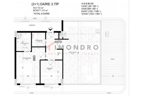 Daire  3+1  Aksu, Antalya, Türkiye №192094 - 15