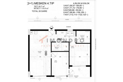 Daire  3+1  Aksu, Antalya, Türkiye №192094 - 16