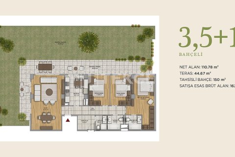 Продажа квартиры  в Анкаре, Турция 1+1, 67м2, №192105 – фото 16