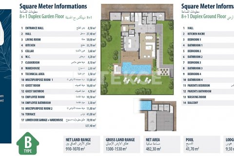 Продажа виллы в Бююкчекмедже, Стамбуле, Турция 10+1, 876м2, №192834 – фото 22