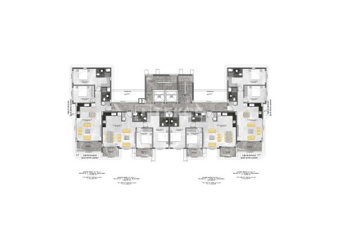 2+1 Takleilighet  i Alanya, Antalya, Tyrkia Nr. 133016 - 24