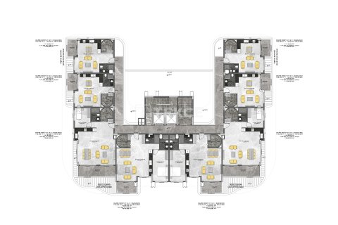 2+1 Takleilighet  i Alanya, Antalya, Tyrkia Nr. 133016 - 25