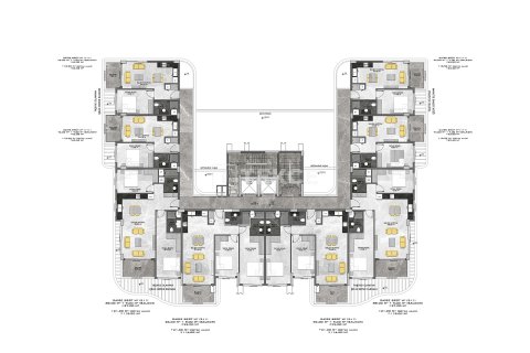 2+1 Lägenhet  i Alanya, Antalya, Turkiet Nr. 133015 - 21