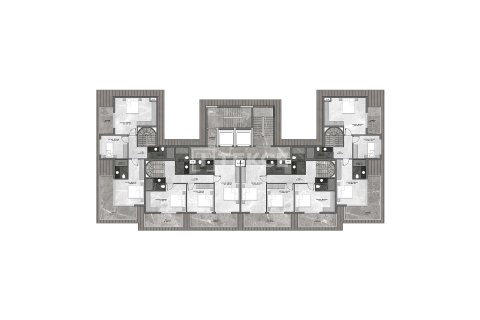 2+1 Lägenhet  i Alanya, Antalya, Turkiet Nr. 133015 - 22
