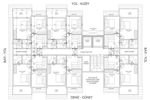 پنت هاس در Kargicak،  Alanya ، ترکیه 102 متر مربع.  شماره 207859 - 21