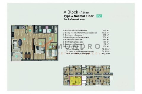 1+1 Lejlighed  i Konyaalti, Antalya, Tyrkiet Nr. 192528 - 10