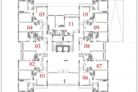 آپارتمان در  Bogazi ، ترکیه 45 متر مربع.  شماره 210759 - 28