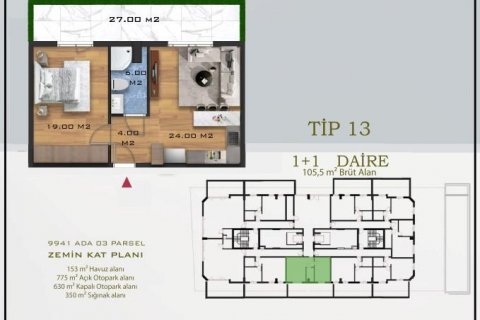 Daire   Konyaaltı, Antalya, Türkiye №207131 - 28