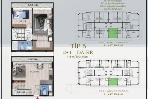 Daire   Konyaaltı, Antalya, Türkiye №207131 - 24