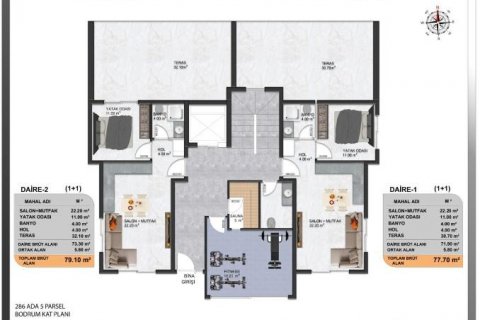 Apartment for sale  in Alanya, Antalya, Turkey, 55m2, No. 207134 – photo 14