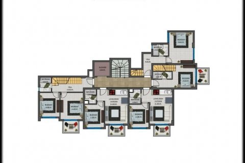 Lägenhet  i Alanya, Antalya, Turkiet Nr. 207132 - 18