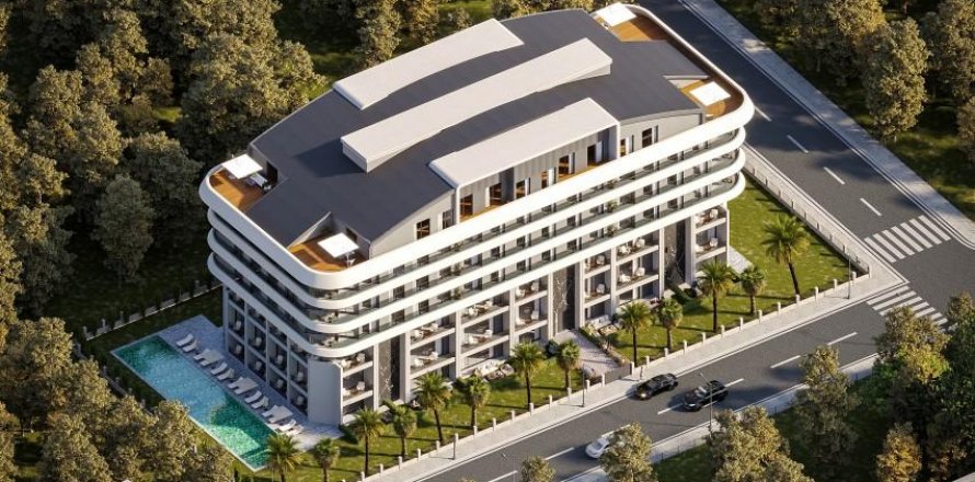 آپارتمان در Konyaalti،  Antalya ، ترکیه 60 متر مربع.  شماره 207135