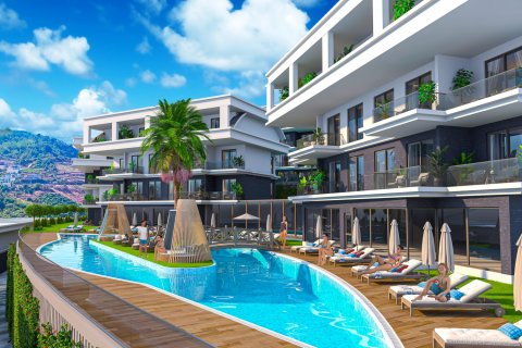 آپارتمان در  Alanya ، ترکیه 2 خوابه ، 108 متر مربع.  شماره 211393 - 14