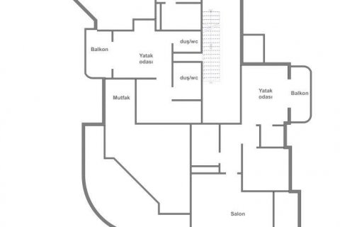 آپارتمان در  Mahmutlar ، ترکیه 125 متر مربع.  شماره 209461 - 25