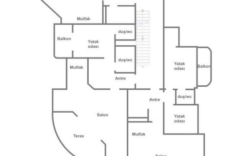 آپارتمان در  Mahmutlar ، ترکیه 125 متر مربع.  شماره 209461 - 28