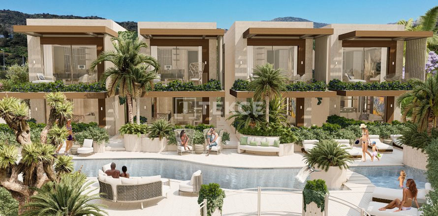 1+1 Lejlighed  i Bodrum, Mugla, Tyrkiet Nr. 206570