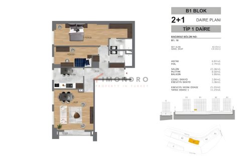 Apartment for sale  in Eyup, Istanbul, Turkey, 2 bedrooms, 96m2, No. 151614 – photo 23