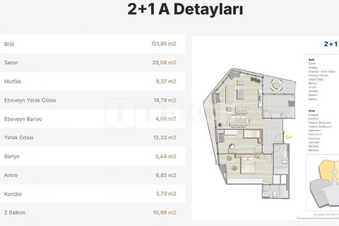 Daire  2+1  İstanbul, Türkiye №190138 - 11