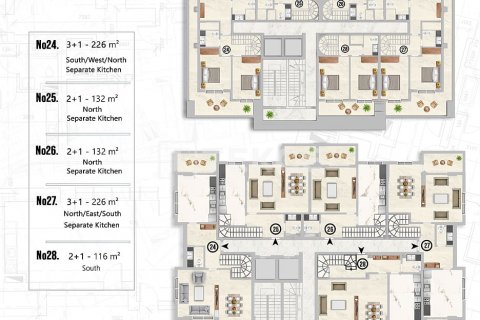 Продажа квартиры  в Аланье, Анталье, Турция 2+1, 94м2, №190134 – фото 25