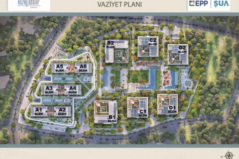 پروژه توسعه Kuzey Adalar Kartal در Kartal، Istanbul، ترکیه شماره 189146 - 2