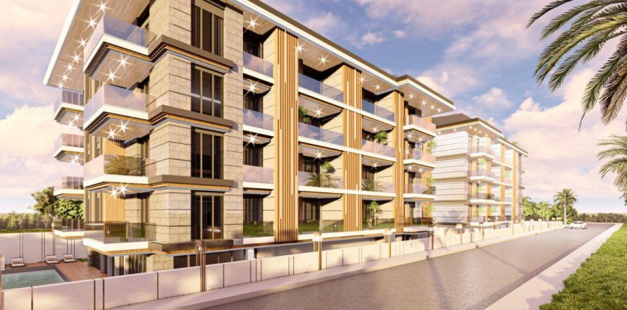 Квартира  2-х ком. в Аланье, Анталья, Турция №207045