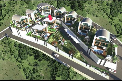 3+1 Villa  i Kargicak, Alanya, Antalya, Tyrkia Nr. 210327 - 29