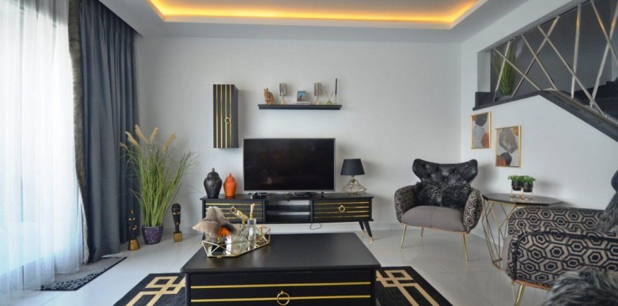 Пентхаус  3-х ком. в Аланье, Анталья, Турция №209024