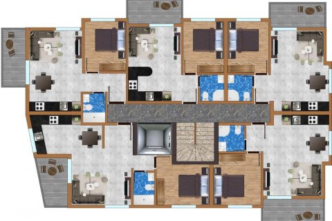 Wohnung  in Mahmutlar, Antalya, Türkei Nr. 209642 - 19