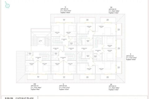 Продажа квартиры  в Аланье, Анталье, Турция 2 комн., 51м2, №209164 – фото 13