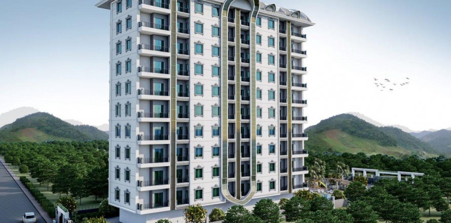 Квартира  2-х ком. в Махмутларе, Анталья, Турция №208311