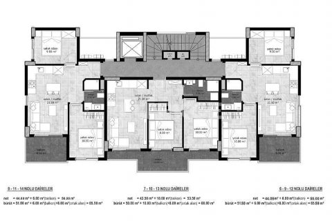 Apartment for sale  in Alanya, Antalya, Turkey, 2 bedrooms, 71m2, No. 189312 – photo 24