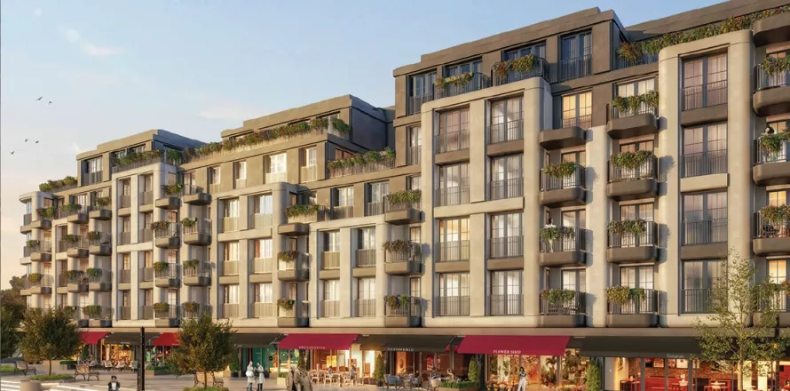 Квартира  4-х ком. в Стамбуле, Турция №190297