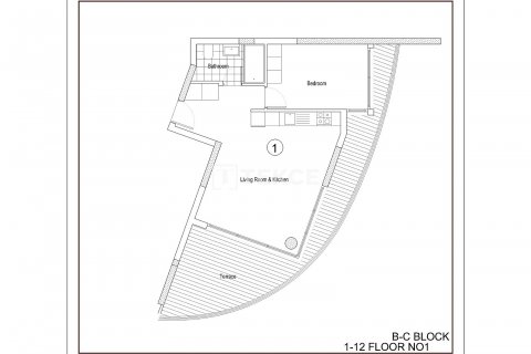 Daire  2+1  Güzelyurt,  №190123 - 26